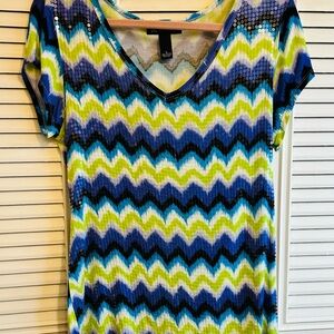 Inc. Brand casual sequined top